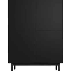 Trendhopper Opbergkast Moiano zwart^ Opbergkasten