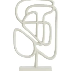 Trendhopper Ornament Goleza Creme 24X8X39 Cm^ Woonaccessoires