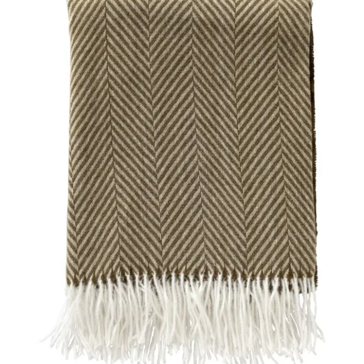 Trendhopper Plaid Josefien 140x180 cm Military Olive^ Woonaccessoires