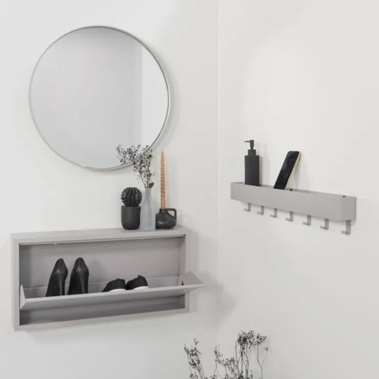 Trendhopper Spiegel Donnie rond 60 cm Silky Taupe^ Wanddecoratie