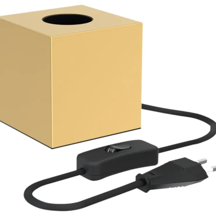 Trendhopper Tafellamp Block Goud^ Bureau- & Tafellampen