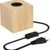 Trendhopper Tafellamp Block Hout^ Bureau- & Tafellampen