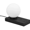 Trendhopper Tafellamp Chloe mat zwart excl. 1x E14 4,9W^ Bureau- & Tafellampen