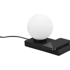 Trendhopper Tafellamp Chloe mat zwart excl. 1x E14 4,9W^ Bureau- & Tafellampen