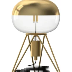 Trendhopper Tafellamp Driepoot Goud^ Bureau- & Tafellampen