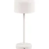 Trendhopper Tafellamp Jeff mat wit incl. 1x SMD 1,5W^ Bureau- & Tafellampen