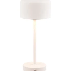 Trendhopper Tafellamp Jeff mat wit incl. 1x SMD 1,5W^ Bureau- & Tafellampen
