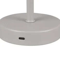 Trendhopper Tafellamp Jeff Ultimate Grey incl. 1x SMD 1,5W^ Bureau- & Tafellampen