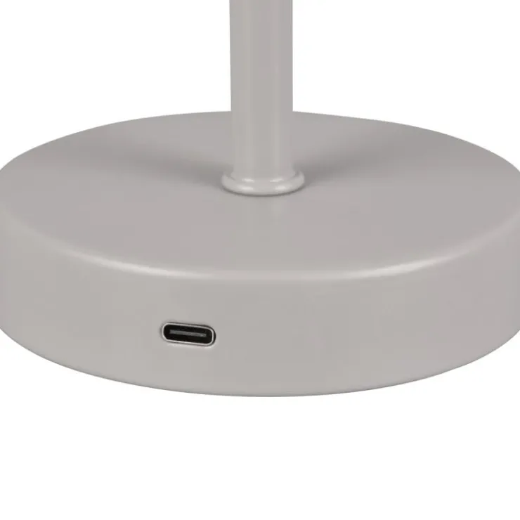 Trendhopper Tafellamp Jeff Ultimate Grey incl. 1x SMD 1,5W^ Bureau- & Tafellampen