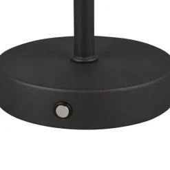 Trendhopper Tafellamp Jeff zwart mat incl. 1x SMD 1,5W^ Bureau- & Tafellampen