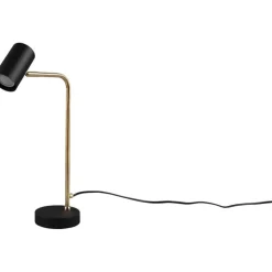 Trendhopper Tafellamp Mikay mat messing excl. 1x GU10 4,5W^ Bureau- & Tafellampen