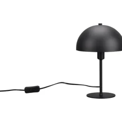 Trendhopper Tafellamp Nola mat zwart excl. 1x E14 4,9W^ Bureau- & Tafellampen
