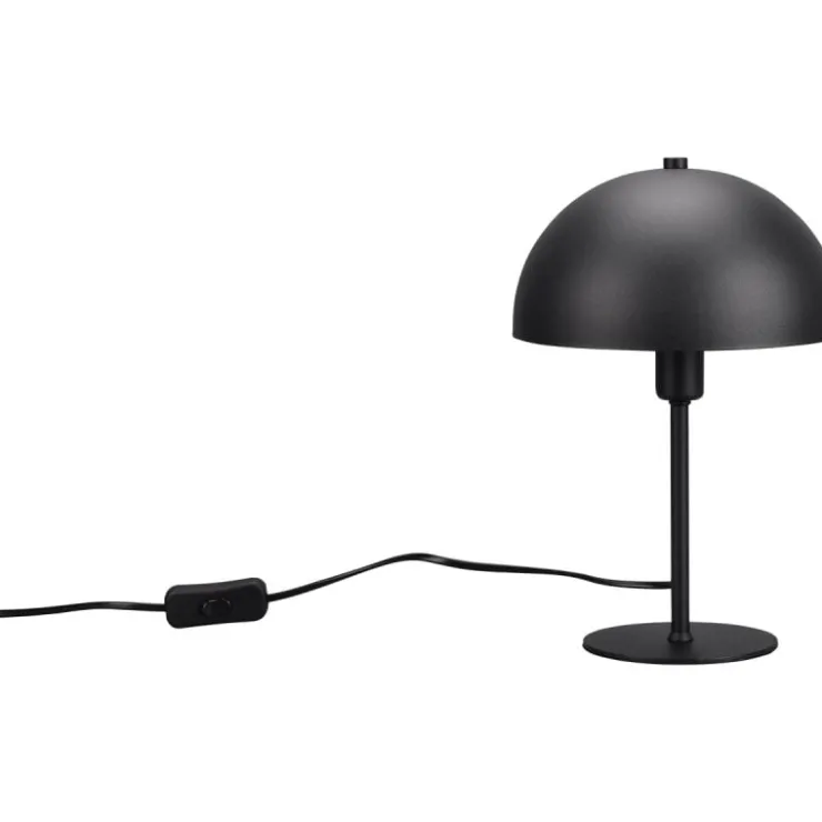 Trendhopper Tafellamp Nola mat zwart excl. 1x E14 4,9W^ Bureau- & Tafellampen