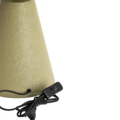 Trendhopper Tafellamp Sirina mat Olijfgroen 26 cm^ Bureau- & Tafellampen