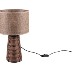 Trendhopper Tafellamp Straw bruin excl. lampenkap 1 x E27 4W^ Bureau- & Tafellampen