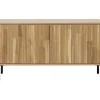Trendhopper Tv-meubel Gravure New 100 cm Eiken Blanke lak^ Tv-Meubels