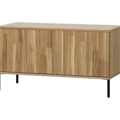Trendhopper Tv-meubel Gravure New 100 cm Eiken Blanke lak^ Tv-Meubels