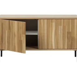 Trendhopper Tv-meubel Gravure New 100 cm Eiken Blanke lak^ Tv-Meubels