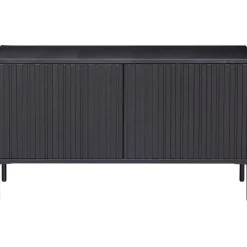 Trendhopper Tv-meubel Gravure New 100 cm Grenen Zwart^ Tv-Meubels