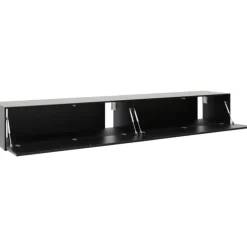 Trendhopper Tv-meubel Moiano zwart 200 cm^ Tv-Meubels