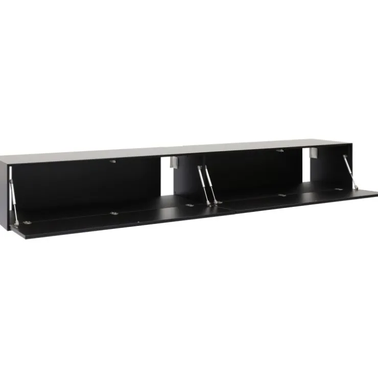 Trendhopper Tv-meubel Moiano zwart 200 cm^ Tv-Meubels