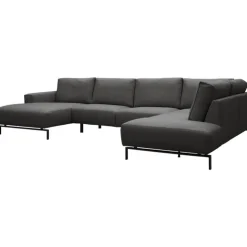 Trendhopper U-bank Cleveland Bentley Charcoal rechts^ U-Banken