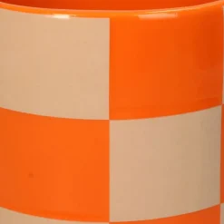 Trendhopper Vaas Blocks oranje^ Woonaccessoires