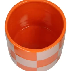 Trendhopper Vaas Blocks oranje^ Woonaccessoires