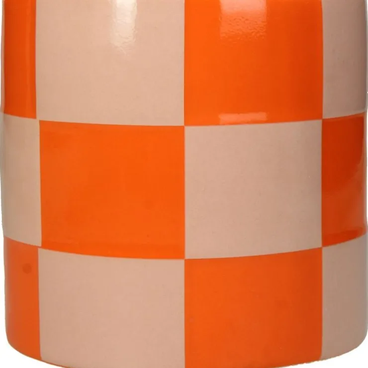 Trendhopper Vaas Blocks oranje^ Woonaccessoires