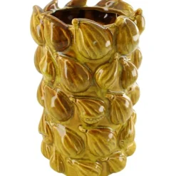 Trendhopper Vaas Fig oker 23 cm hoog^ Woonaccessoires