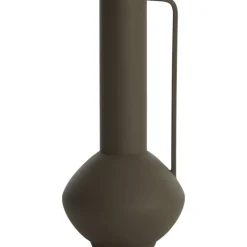 Trendhopper Vaas Panzano DecoMat Bruin 28 Cm^ Woonaccessoires