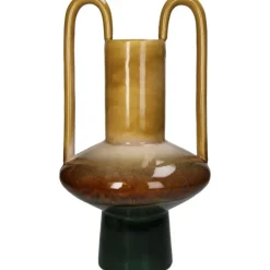 Trendhopper Vaas Seventy's Geel 42 cm^ Woonaccessoires