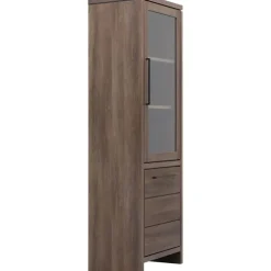 Trendhopper Vitrinekast Sefro 66 cm incl. verlichting^ Opbergkasten