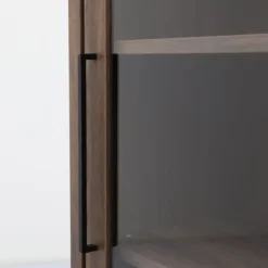 Trendhopper Vitrinekast Sefro 66 cm incl. verlichting^ Opbergkasten