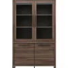 Trendhopper Vitrinekast Sefro 123 cm incl. verlichting^ Opbergkasten