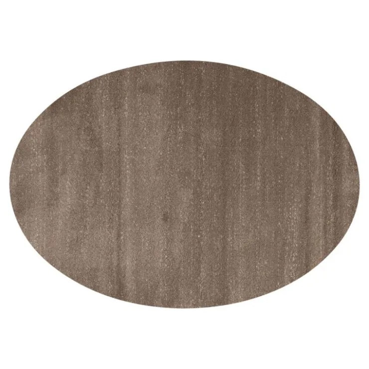 Trendhopper Vloerkleed Bodil ellips taupe 16^ Vloerkleden