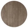 Trendhopper Vloerkleed Bodil rond taupe 16^ Vloerkleden