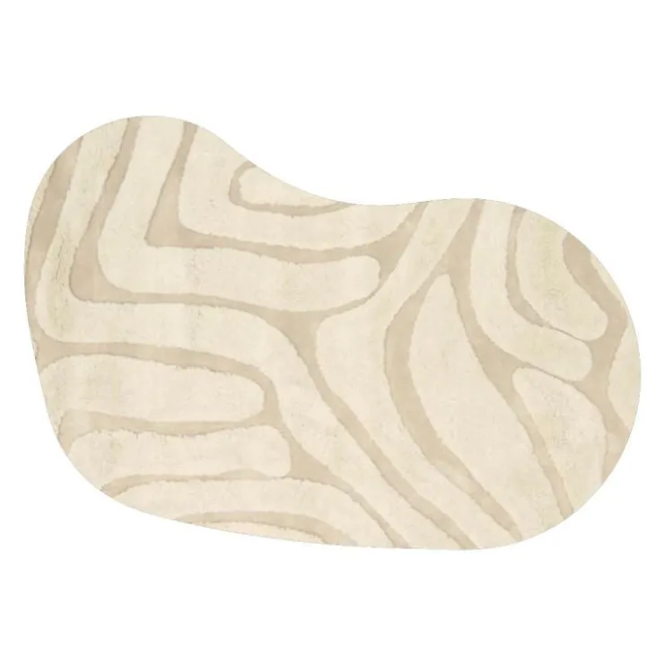 Trendhopper Vloerkleed Chase organisch creme 12^ Vloerkleden