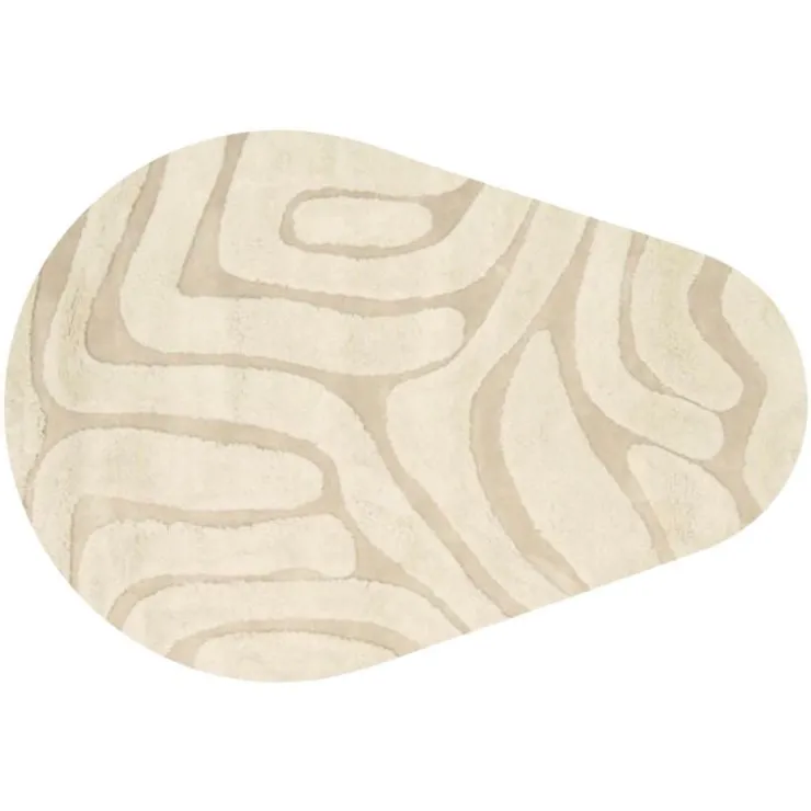 Trendhopper Vloerkleed Chase pebble creme 12^ Vloerkleden