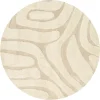 Trendhopper Vloerkleed Chase rond creme 12^ Vloerkleden