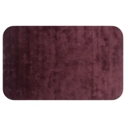 Trendhopper Vloerkleed Cowan afgeronde hoeken aubergine 48^ Vloerkleden