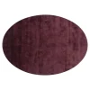 Trendhopper Vloerkleed Cowan ellips aubergine 48^ Vloerkleden