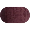Trendhopper Vloerkleed Cowan ovaal aubergine 48^ Vloerkleden