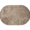 Trendhopper Vloerkleed Cowan ovaal taupe 15^ Vloerkleden