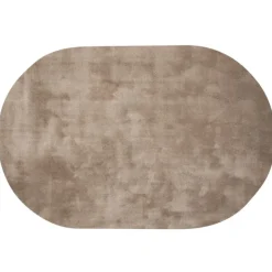 Trendhopper Vloerkleed Cowan ovaal taupe 15^ Vloerkleden