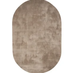 Trendhopper Vloerkleed Cowan ovaal taupe 15^ Vloerkleden