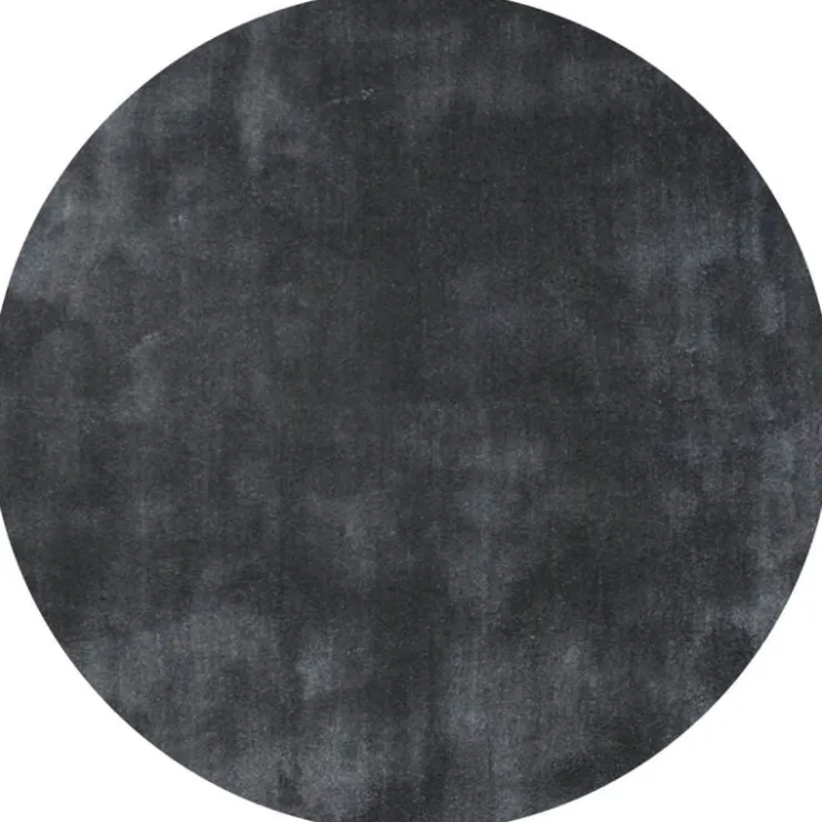 Trendhopper Vloerkleed Cowan rond antraciet 24^ Vloerkleden