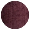 Trendhopper Vloerkleed Cowan rond aubergine 48^ Vloerkleden