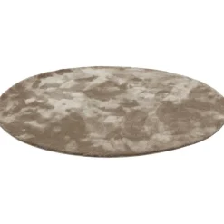 Trendhopper Vloerkleed Cowan rond taupe 15^ Vloerkleden