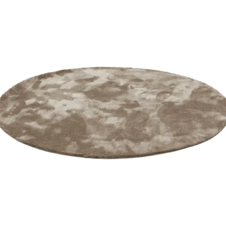 Trendhopper Vloerkleed Cowan rond taupe 15^ Vloerkleden